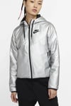 Nike Women’s Synthetic-Fill Windrunner Jacket (Silver) - Small - New ~ CJ2261 09