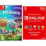 Nintendo Miitopia Switch & Switch Online - Abonnement 3 Mois | Code de téléchargement (Switch)