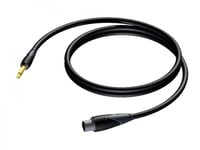 ProCab højttaler kabel jack > XLR hun 2 x 1,0 mm² - 10