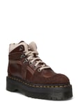 Zuma Hiker Dark Brown Classic Pull Up+Wooly Bully Brown Dr. Martens