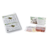 Food Saver FSB3202-I Sacs pour Appareil de Mise Sous Vide 32 Sacs de 3,78 L Blanc & sacs de mise sous vide réutilisables avec fermeture zip à glissière | Sans BPA | 3,8 l | Lot de 20