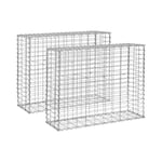 hillvert Gabioner - 2 st. 101 x 32 83 cm