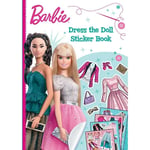 Barbie Dress The Doll Sticker & Colouring Book Girls Fashion Activity Pad A4