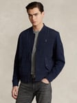 Polo Ralph Lauren Hybrid Bomber Jacket, Aviator Navy