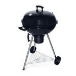 Barbecue charbon de bois  57cm georges noir récupérateur de cendres