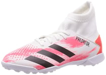 adidas Boys' Predator 20.3 TF J Soccer Shoe, Signal Green FTWR White Core Black, 12.5K