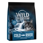 2 + 1 gratis! 3 x 400 g Wild Freedom tørfoder  - Cold River - Laks