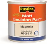 Rustins Quick Dry Matt Emulsion Paint Magnolia 500Ml