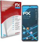 atFoliX 3x Screen Protection Film for Realme C53 Screen Protector clear