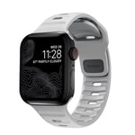 Nomad Apple Watch 45mm Series 7 Sport Band Lunar Gray