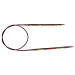 KnitPro 40 cm x 3.25 mm Symfonie Fixed Circular Needles, Multi-Color