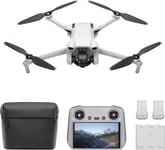 DJI Mini 3 Fly More Combo (DJI RC) – Lightweight and Foldable Mini Camera Drone