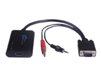 MicroConnect VGA- till HDMI-omvandlare - Videotransformator - VGA - HDMI