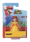 Nintendo Princess Daisy Super Mario 2.5" Poseable Figure Jakks Pacific 6cm New
