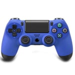 Ergonomics Design Wireless Bluetooth ps4 controller gamepad Joystick Controller No delay Colorful wireless gamepad for play with Touch Function, Double Vibration, Wireless Connection,Blue