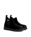 TOMMY HILFIGER JEANS Chelsea Suede leather boots
