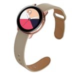 Apple Watch Series 5 40mm bi-color genuine leather watch band - Beige