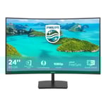Philips E-line 241E1SCA - LED-skärm - böjd - Full HD (1080p) - 24"