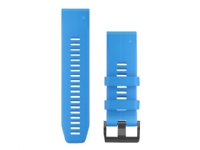 Garmin QuickFit - Klokkestropp for smart armbåndsur - cyanblå - for D2 Descent Mk1 fenix 5X fenix 5X tactix Charlie, Delta, Delta - Solar Edition