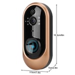 1080P HD Smart Wireless WIFI Video Doorbell Security PIR Camera Doorbell (WI GDS
