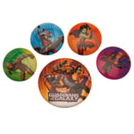 Guardians Of The Galaxy Badge Set (Pack of 6) TA10901