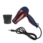 Lightweight Foldable Mini Hair Dryer Adjust Blow Dryer EU Plug 220V Coffee GFL