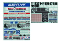 Tamiya 54844 (OP1844) Marking Stickers For 1/14 RC On Road Race Truck