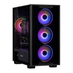 Gaming PC with 8GB AMD Radeon RX 7600 and AMD Ryzen 7 5700X