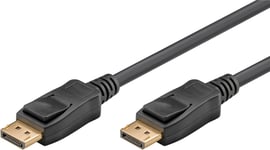 DisplayPort 2.1 kabel (8K@60Hz) 3m svart