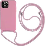 Coque de Protection en Silicone pour iPhone 13 Pro Max, Collier réglable