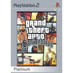 GTA SAN ANDREAS / PS2 Platinum -
