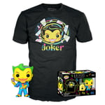 Funko POP! & Tee: DC - Joker - (BKLT) - Medium - DC Comics - T-Shirt (US IMPORT)