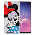 Minnie Mouse #33 Disney cover for Samsung Galaxy S10e - White