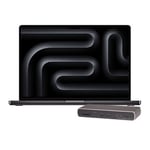 Apple MacBook Pro 16" M3 Pro Black Laptop + Sonnet Echo 11 Thunderbolt