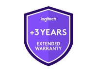 Logitech Extended Warranty - Utvidet serviceavtale - bytt eller reparer - 3 år (fra opprinnelig kjøpsdato for utstyret) - må kjøpes innen 30 dager fra produktkjøpet - for Logitech RoomMate + Tap IP