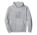 I Am The Hustle The Boss The Woman Girl Boss Business Baddie Pullover Hoodie