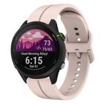 Garmin Forerunner 255 silikonklokkerem - Rosa