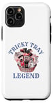 Coque pour iPhone 11 Pro Funny Tricky Tray Legend Raffle Ticket Panier Bingo Night