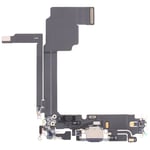 iPhone 15 Pro Max Original Ladeport Flex Kabel - Blå