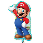 Super MARIO Party Supershape Birthday Helium Air Foil Balloon Decorations
