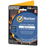 Norton Security Deluxe Gamers Edition - 5 enheter