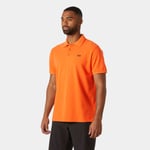 Helly Hansen Herr Transat Kortärmad Polotröja I Bomull Orange XL