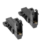 vhbw 2x Balais de charbon pour moteur avec support compatible avec Whirpool AWM1400 DE 857061422500, AWM4100 857041003000 machine à laver