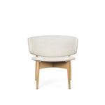 Herman Lounge Chair - Wood Bouclé Nat. Oak/Off-white