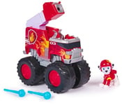 Paw Patrol: Rescue Wheels Marshall’s Fire Engine, Toy Fire Engine with Projectile Launcher and Collectible Action Figure, Kids’ Toys for Boys and Girls Ages 3+
