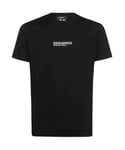 Dsquared2 Mens Sweat And Tears Logo Cool Fit Black T-Shirt - Size X-Large