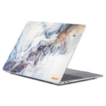 MacBook Air 13 (2020) ENKAY Hard Plast Case - Marmor - Hvit