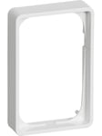 LK Fuga frame - baseline 50 - 1.5 modules 14 mm high - white