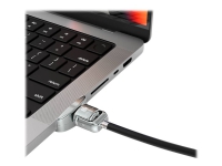 Compulocks Ledge Lock Adapter for MacBook Pro 14 M1, M2 & M3 - Adapter för säkerhetslåsurtag - med nyckellås - för Apple MacBook Pro 14.2 in (M1, M2, M3)