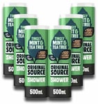 Original Source Mint & Tea Tree Vegan Shower Gel With 100% Natural Fragrance ...